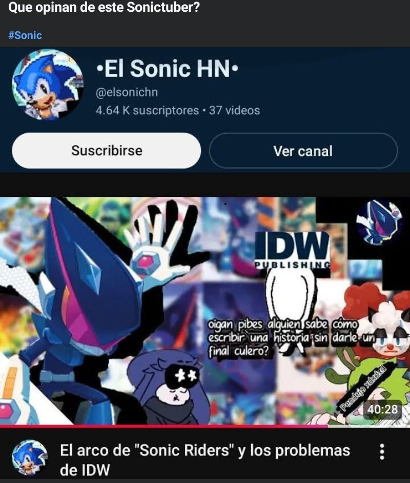 •El Sonic HN• tweet media