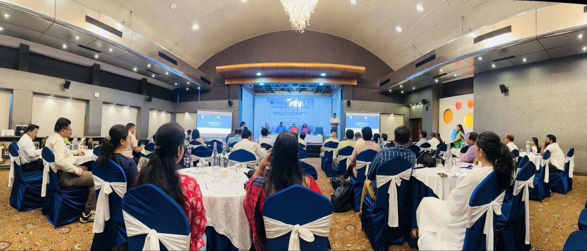 deft_india's tweet photo. Opening session was graced by Shri Kali Prasanna Mohapatra, IAS as Chief guest &amp; Smt. Swayamprava Mohanty, IAS as guest of Honor. Prof Purnamita Dasgupta, PI  &amp; Dr Arabinda Mishra (Co-PI) delivered  welcome address.
#HeatAction #ClimateChange #Bhubaneswar #PublicHealth #Odisha https://t.co/XVI5qFJryG