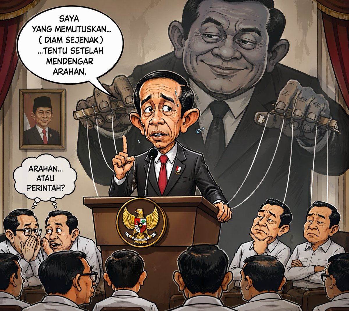 mihrabku's tweet photo. Para penjilat @jokowi, silakan kalian laporkan @Pak_JK ke polisi. Silakan head to head.

Tapi kalau kalian ingin menyeret ke arus yang lebih besar, sudah banyak yang siap melayani. Head to head di darat.

Ini skenario Jokowi kok. Kenapa kasus JK tak diviralkan seminggu setelah dia ceramah di Masjid UGM? Kenapa dipersoalkan setelah JK menguar tunjukkan ijazah Jokowi?

- JK ceramah di Masjid UGM,Yogyakarta, 5 Maret 2026