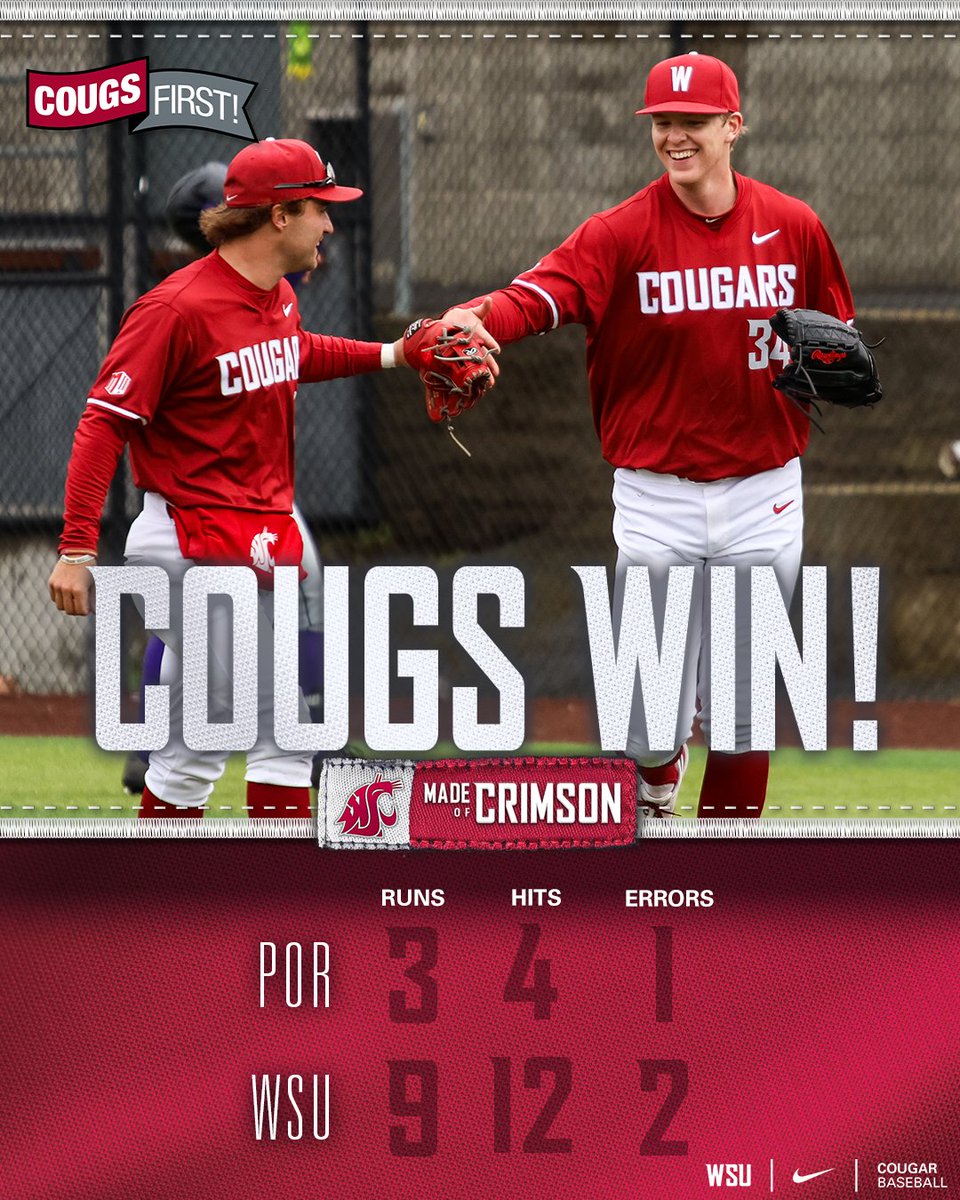 Washington State Baseball tweet media