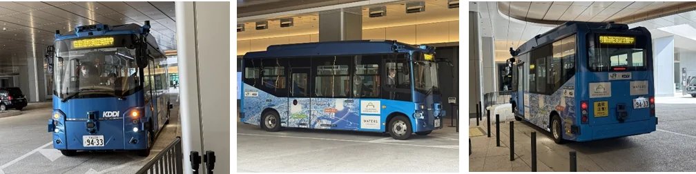 TechT_Mobility's tweet photo. 都市のまっただなかを走る自動運転バス
開業したばかりの高輪ゲートウェイ発着
乗ってきました!
写真は乗車したバス、
大きいバスはAIが「勝手に描いた(笑)自動運転バス」
乗車レポートはこちら。
https://t.co/9tgHarqJPG
#自動運転バス #TechT #JR東日本 #KDDI https://t.co/Uc75hoh3kb