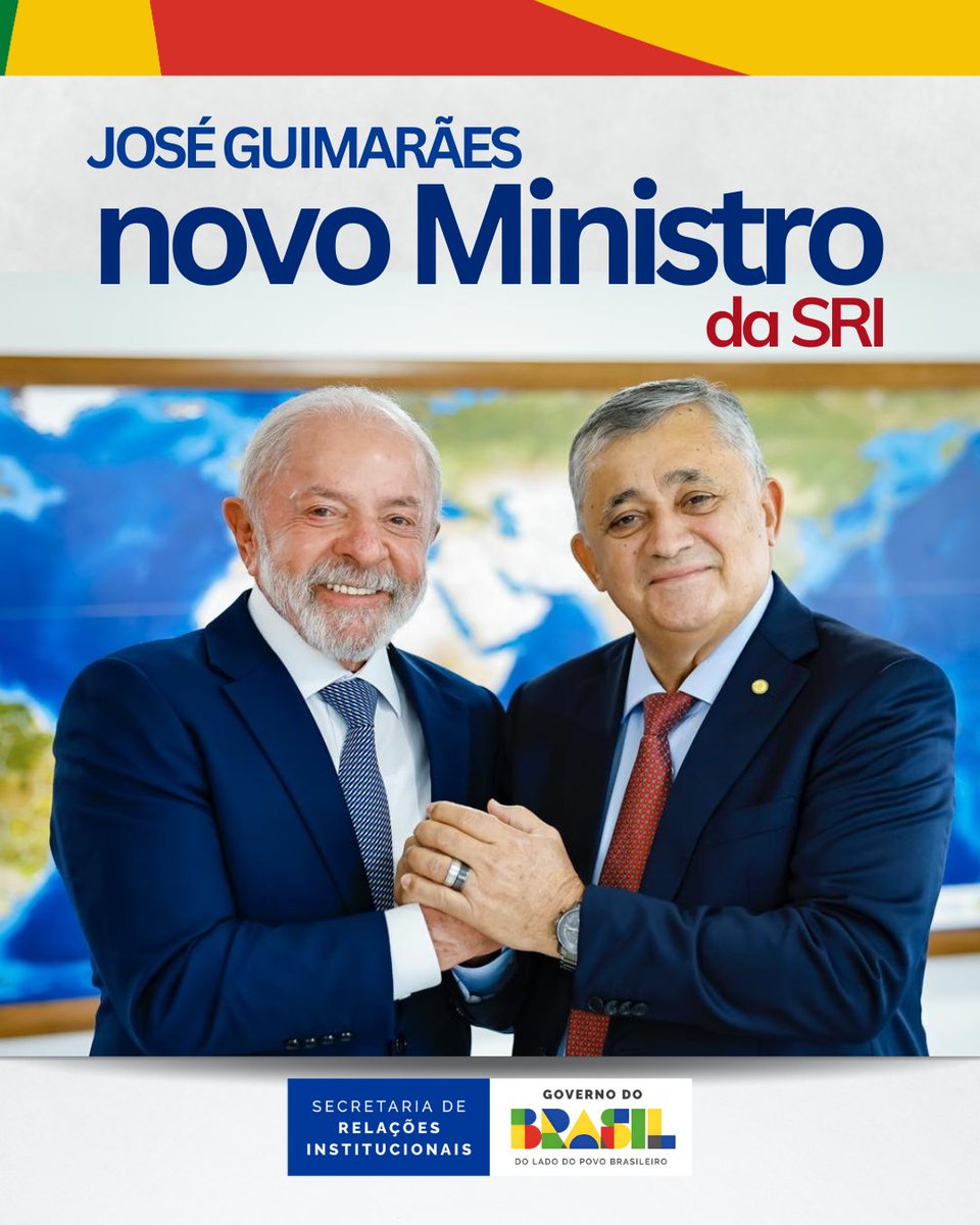 Imagem do tweet de @sri_presidencia
