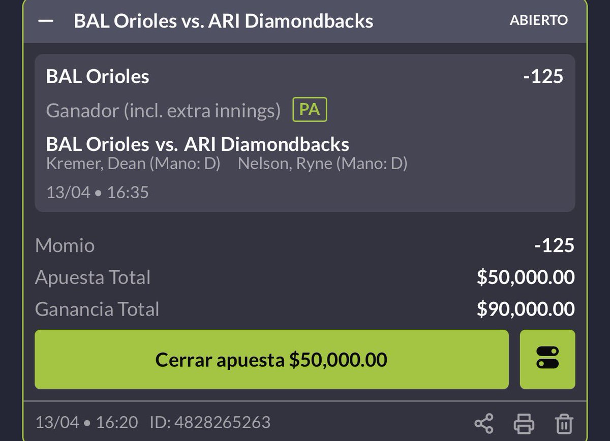 hugowx_'s tweet photo. Les regalo mi jugada de MLB. Inicia en 15 mnts 🫂 igual la podrías meter en vivo!

Suerteeee 🤠 https://t.co/TmEAsk5ESj