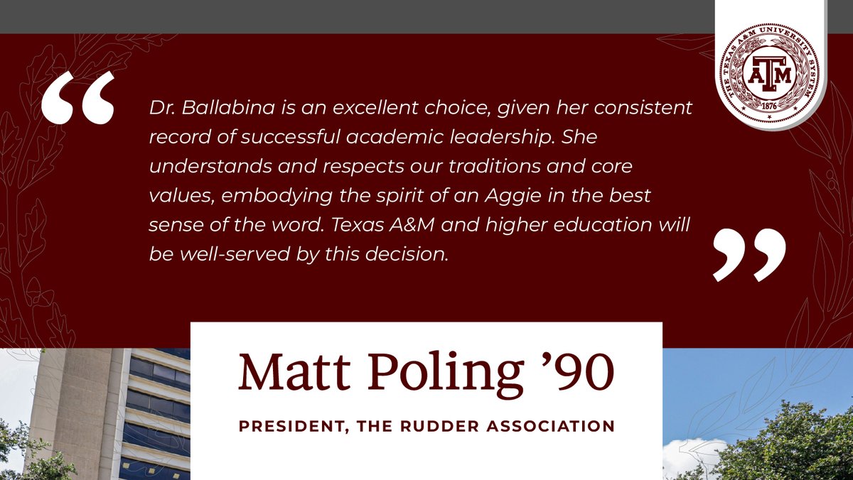 Texas A&M System tweet media