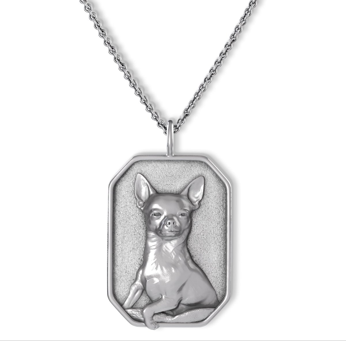 Meet the Chihuahua pendant 🤍 

Small pendant, huge personality in sterling silver and 14k gold vermeil. Waitlist now open at thepreciousdog.com 💌