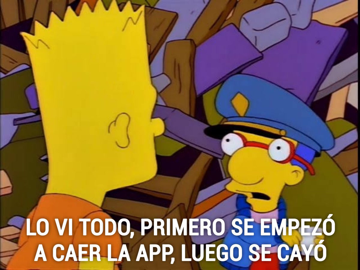 Los usuarios de  #BBVA reportando las fallas en el APP