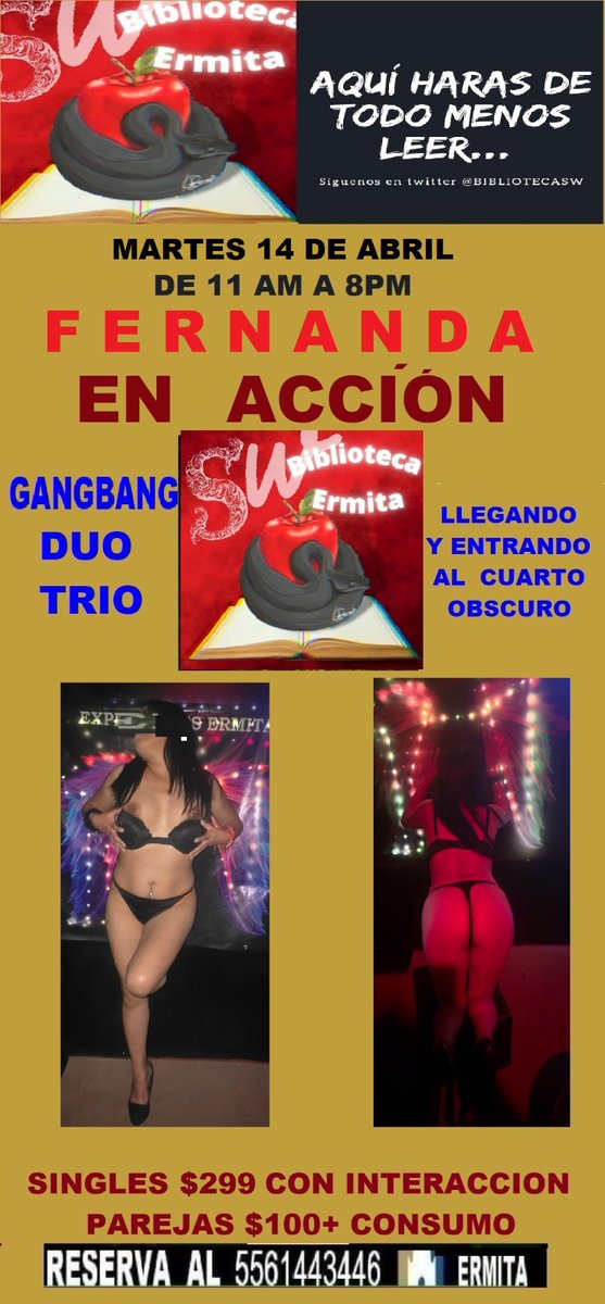 BIBLIOTECA SWINGER ERMITA tweet media