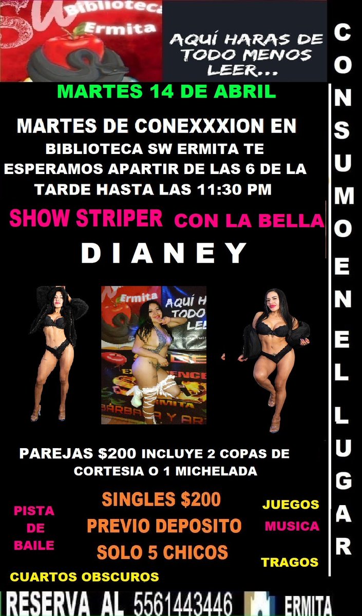 BIBLIOTECA SWINGER ERMITA tweet media