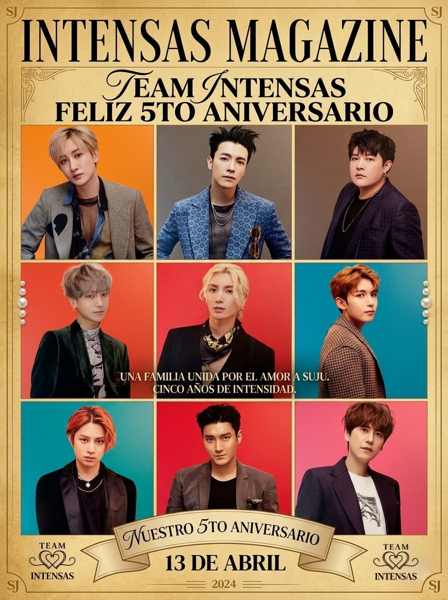 Feliz aniversario a mis Intensas! Las quiero mucho, lo saben? 🥹🫶🏻
#SUPERJUNIOR #슈퍼주니어
#TeamIntensas #5añosjuntas