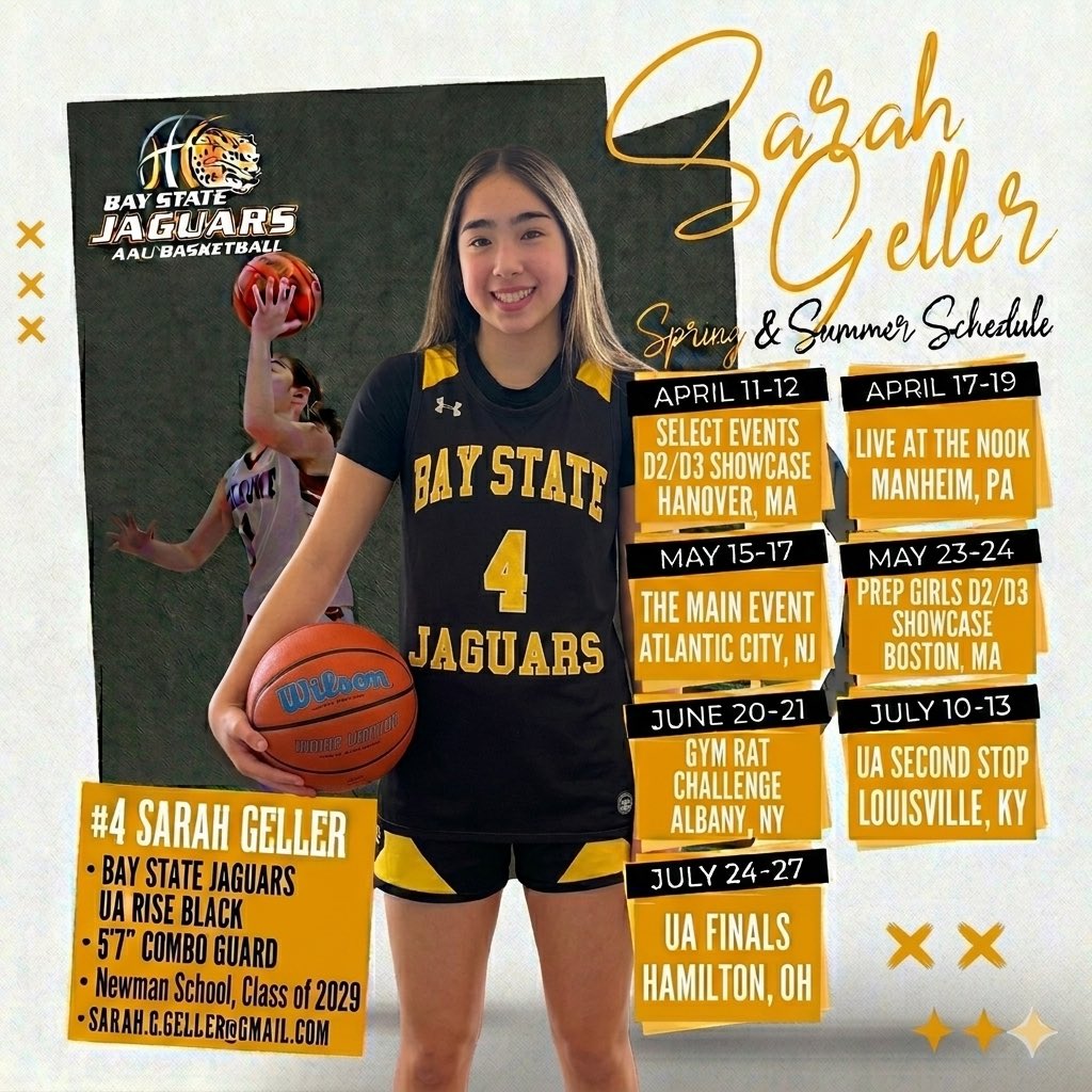 sarahgeller_4's tweet photo. Excited for this spring and summer season! @jagscoachcraig @CoachKatie_K @BayStateJags https://t.co/FCHBMiJ1Ud
