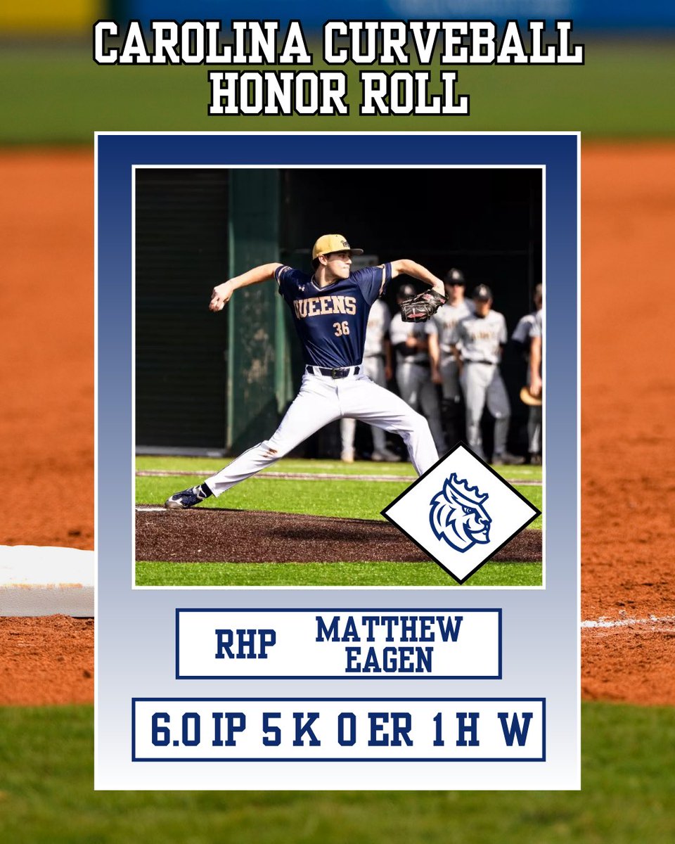 CarolinaCurveBB's tweet photo. Carolina Curveball Honor Roll Week 9 📂

Matthew Eagen earns honor roll this week after he shuts out Stetson😳 https://t.co/EpzCoDBBne