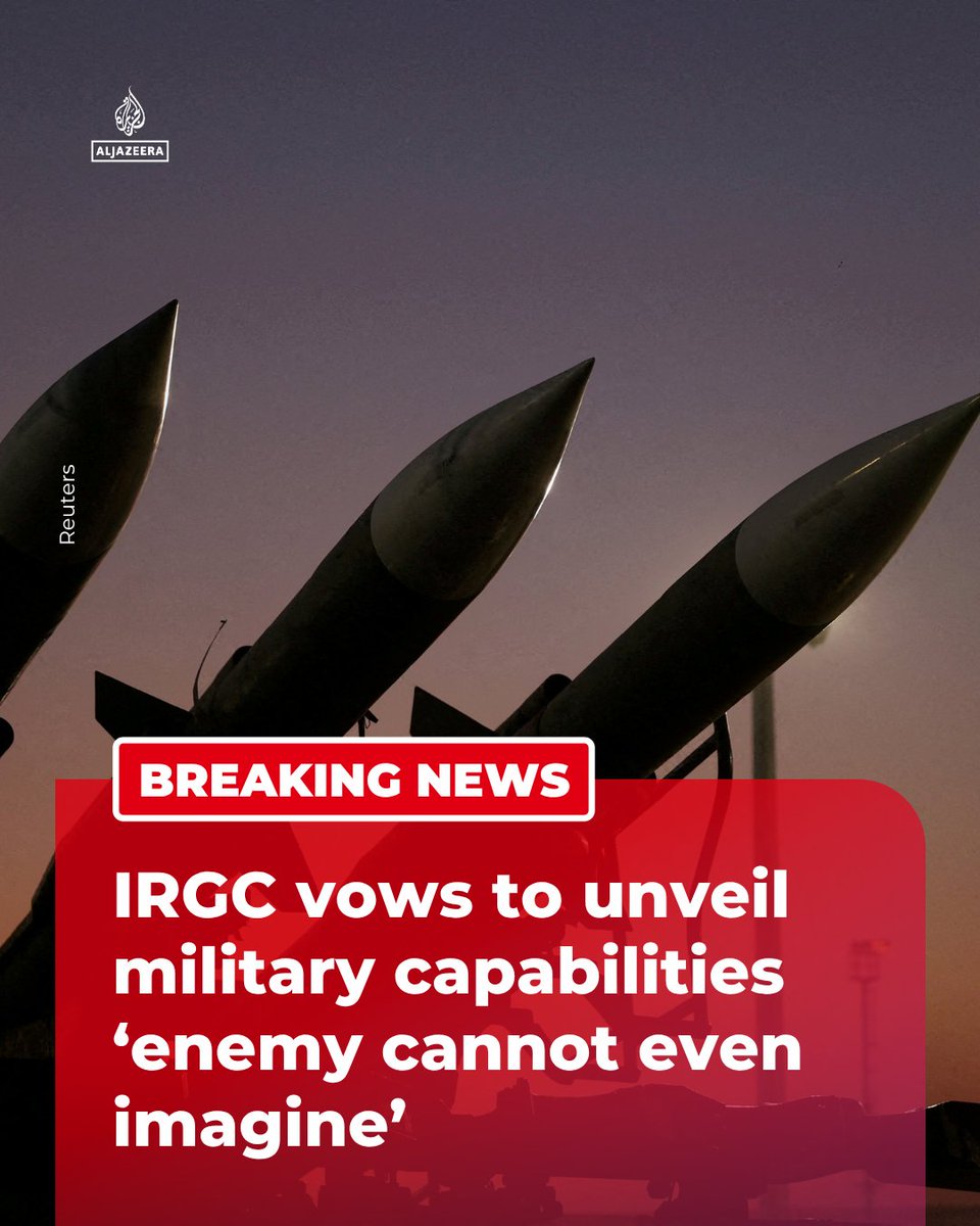 Al Jazeera Breaking News tweet media