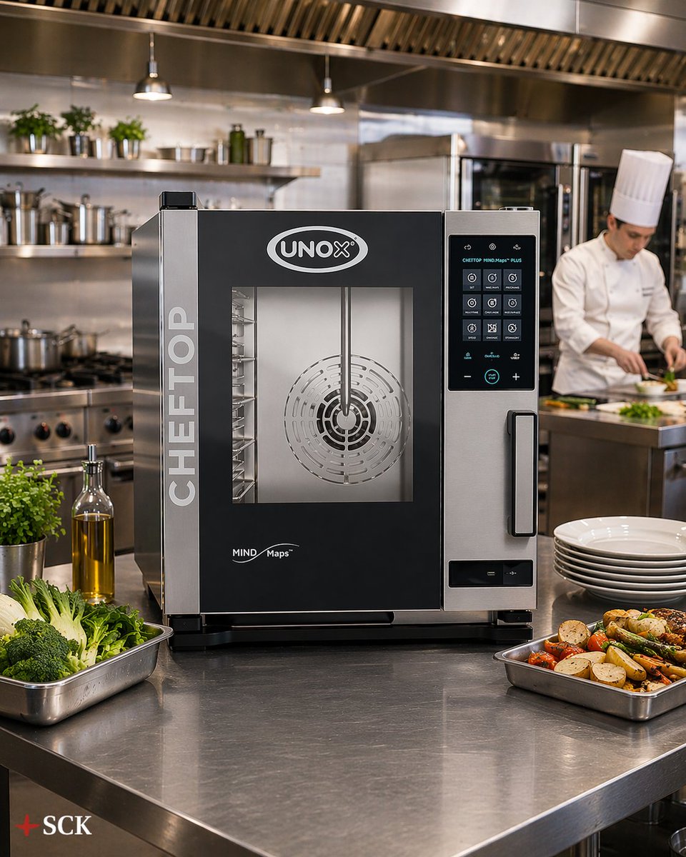 Looking to level up your kitchen without sacrificing space? 

The Unox XECC-0513-EPRM-MS compact combi oven is built for modern hospitality operators who want more performance from less footprint. 
Designed with advanced Mind Maps technology
sydneycommercialkitchens.com.au/sck-blog/unox-…