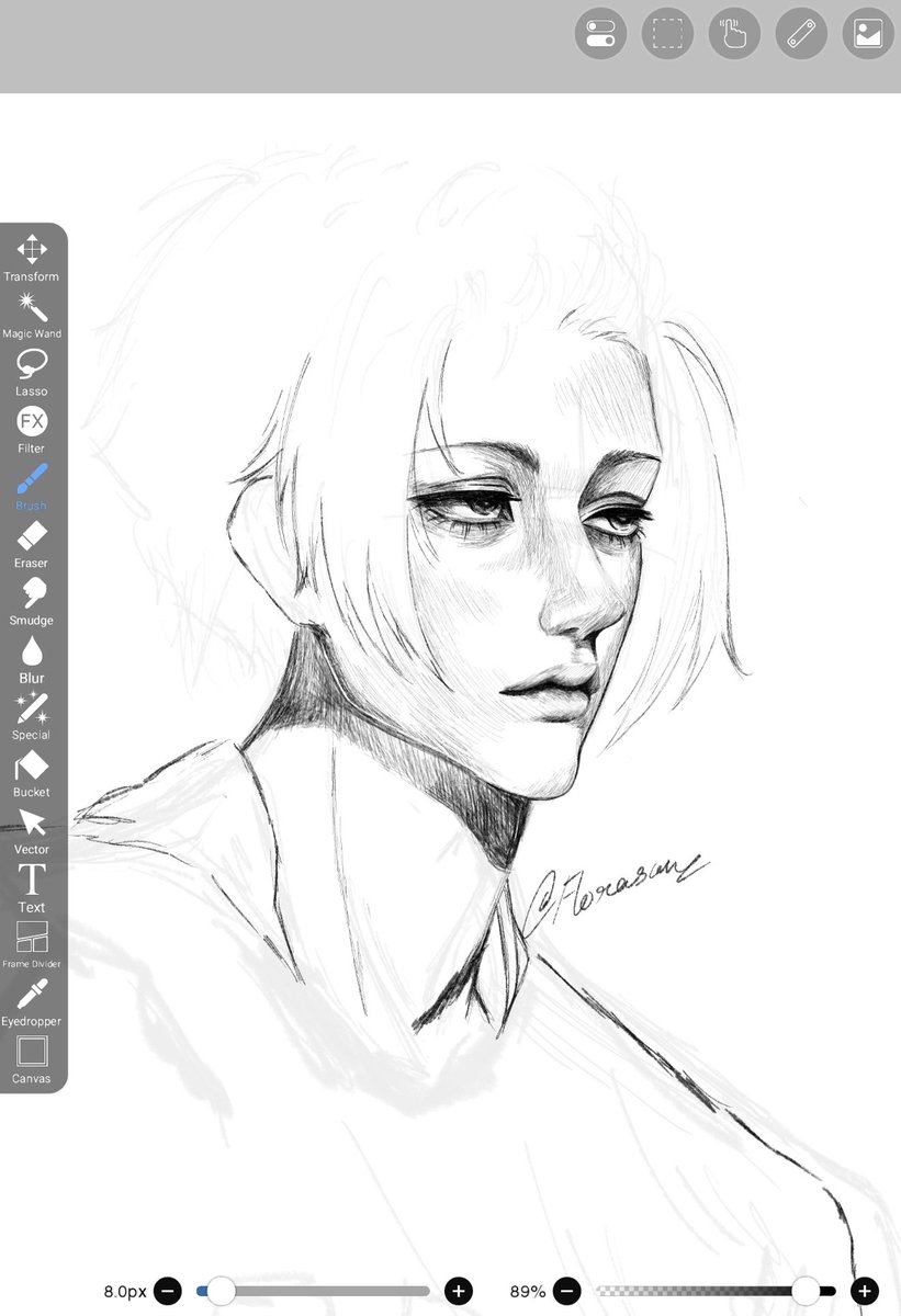 Flora6418584289's tweet image. Worshipping sae a little too hard 
WIP