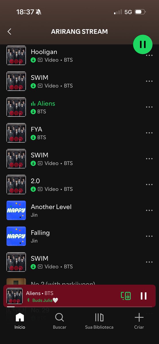 ↠Jully ⁷↞ VAI VER O BTS 🪭 tweet media