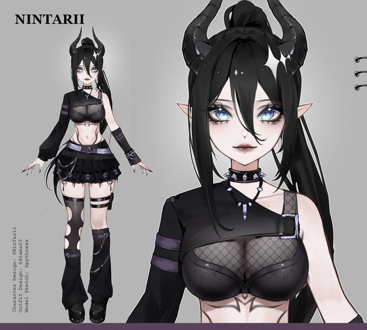 Im taking the last 3 slot model sketch for this month at current price!
Genuinely appreciate all the cms and interest <33
I said price will increase from $30 -> $50 starting may, but since i got a lot of orders already, i’ll be raising it after these last slots :3 
#vtubermodel