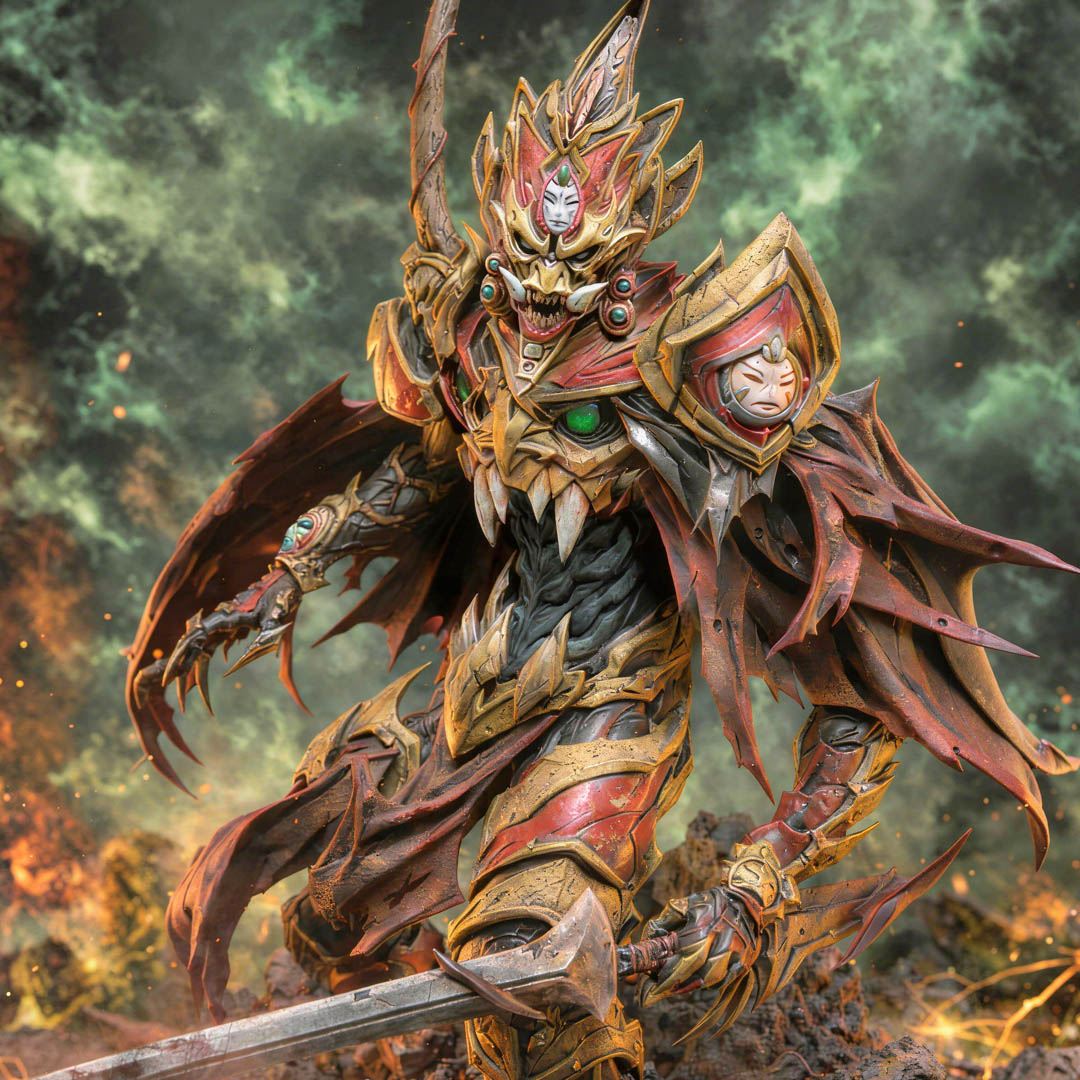 CustomsHunter's tweet photo. Mandarin Spawn (Spawn 300)
Gemini 3 Pro / Flux-2-pro-20251231 / Seedream-4-high-res-fal / Wan2.7-image
Art by Jonboy Meyers
#AI_Spawn #spawniverse #hunter_r_customs #spawnfanart #jonboy #jonboymeyers #jonboy007007 https://t.co/OGdMkMi28d