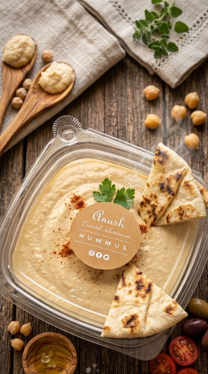AnushOrientalOk's tweet image. El equilibrio perfecto entre tradición y textura. Descubre el auténtico Hummus de Anush Oriental Delicatessen: cremosidad artesanal en cada bocado. 🌿🥙

Calidad que se siente.

#AnushOriental #Hummus #Gourmet