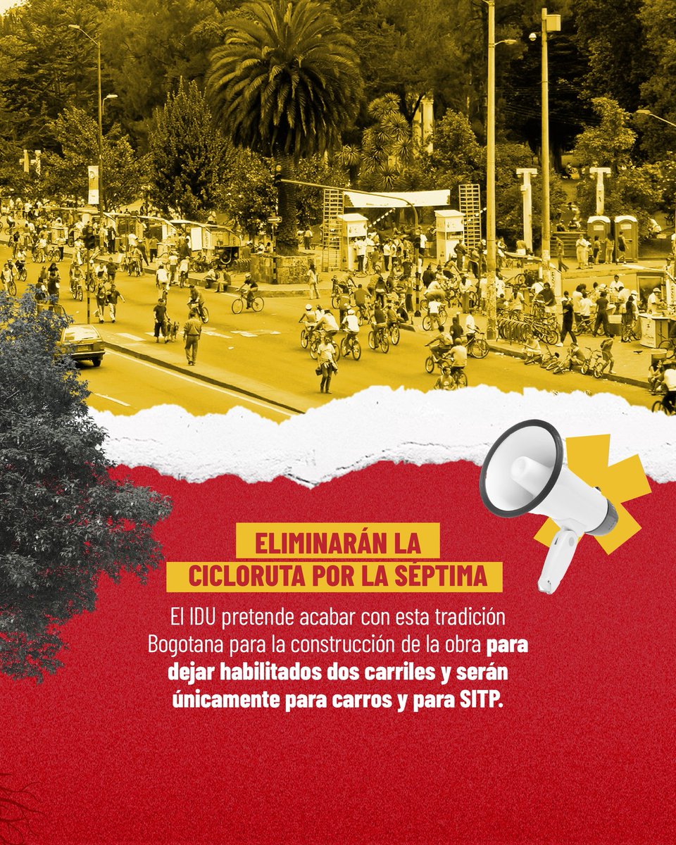 AccopColo's tweet photo. Bogotá entra en obra mientras se redefine quién puede habitarla. La Séptima se interviene entre dudas, impactos ambientales y decisiones que priorizan ciertos modelos de movilidad. 🚌

#Galan #BOGOTÁ https://t.co/JnVIKPW19j