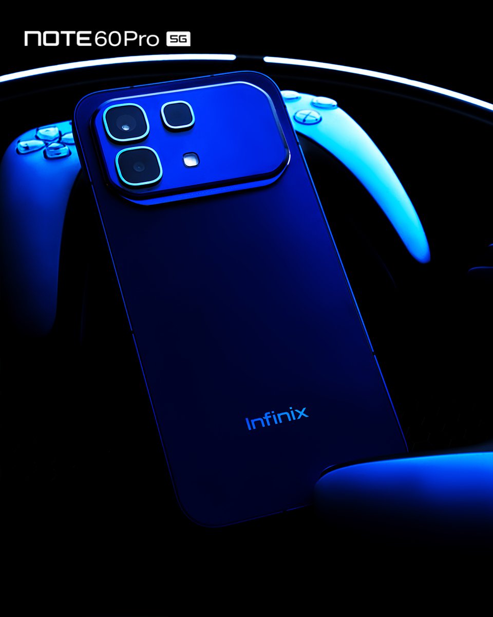 InfinixNigeria's tweet photo. Clean looks, serious power, sleek from every angle - Infinix Note 60 Pro delivers.
When an upgrade comes ready, nothing beats it 💫
#InfinixNote60Pro #InfinixNote60Series #TakeNoteDoMore #ReadySteadyExplore https://t.co/UoUU7TjoKf
