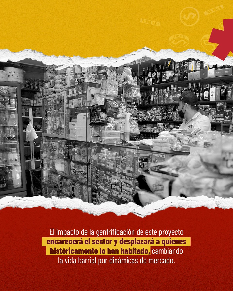 AccopColo's tweet photo. Al mismo tiempo, en Las Aguas, Fenicia avanza como un proyecto que encarece, transforma y desplaza. No son casos aislados, es una misma lógica de ciudad donde el desarrollo se cruza con intereses económicos. 🫰 💵 https://t.co/T0FITC2i9u