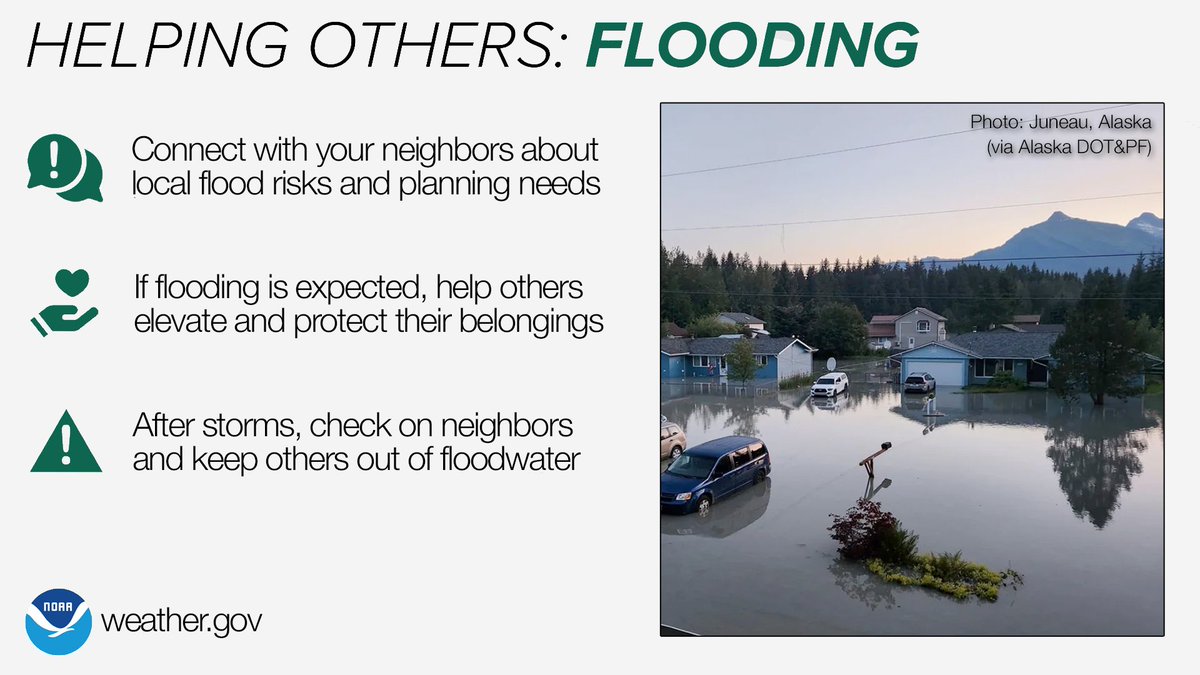 NWSAlaska's tweet photo. Thanks for joining us for Flood Preparedness Week! Stay alert year:
📍 Check real-time river forecasts: https://t.co/aKT6RtpfDs
📸 See breakup reports &amp; river photo flights
📧 Report flooding: https://t.co/8f8wTpGp2O.aprfc@noaa.gov

#FloodPreparednessWeek #AKwx #BeFloodReady https://t.co/c2NT9S2M7u