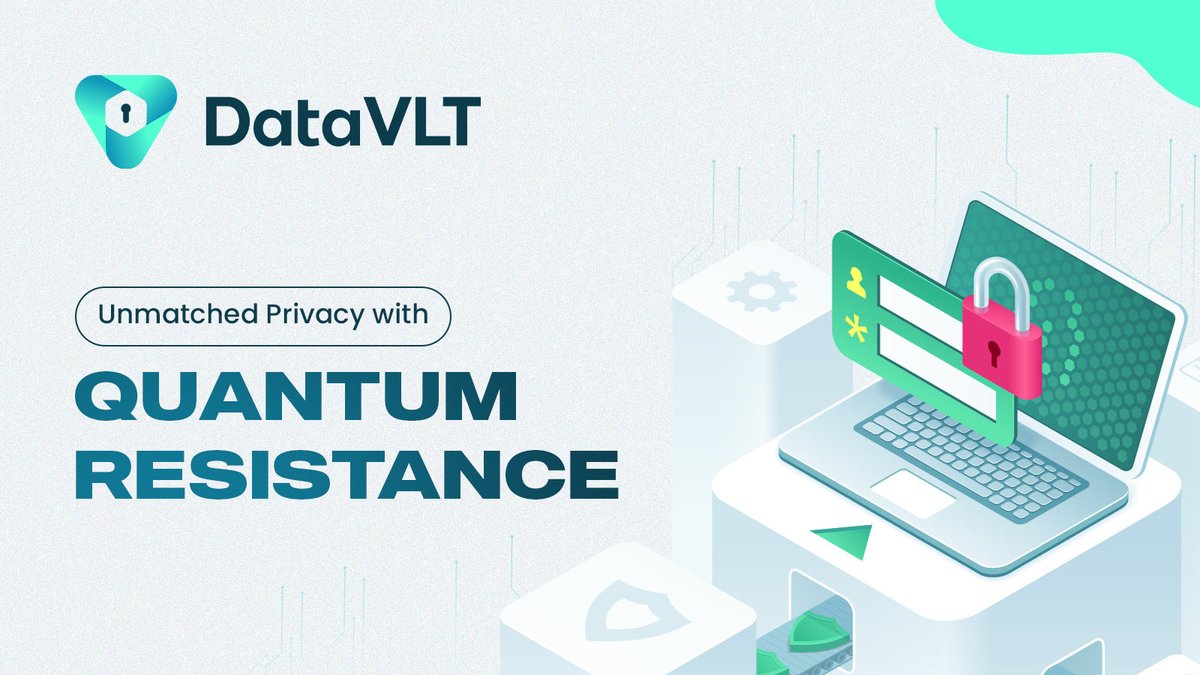 DataVLTAI's tweet image. 🛡️ Your Data. 🔐 Your Fortress. 💠 Quantum-Strong.

Say goodbye to data leaks — forever.
#DataVLT locks it down with quantum-grade encryption ⚛️ + 6-layered access armor 🧱🔍

No backdoors. No compromises.
Just pure #Privacy 🔏 &amp;amp; #Security 🛡️ for the #Web3 revolution.