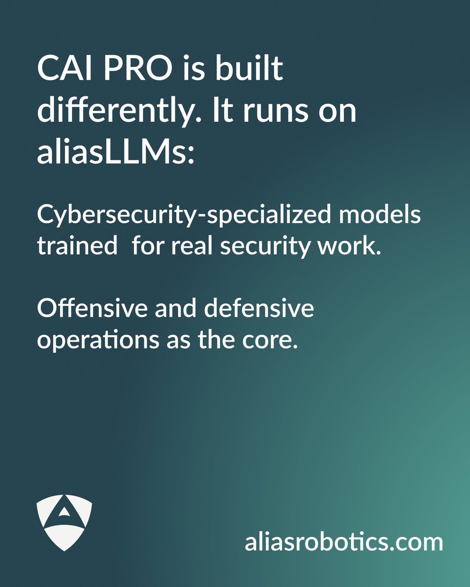 Alias Robotics tweet media