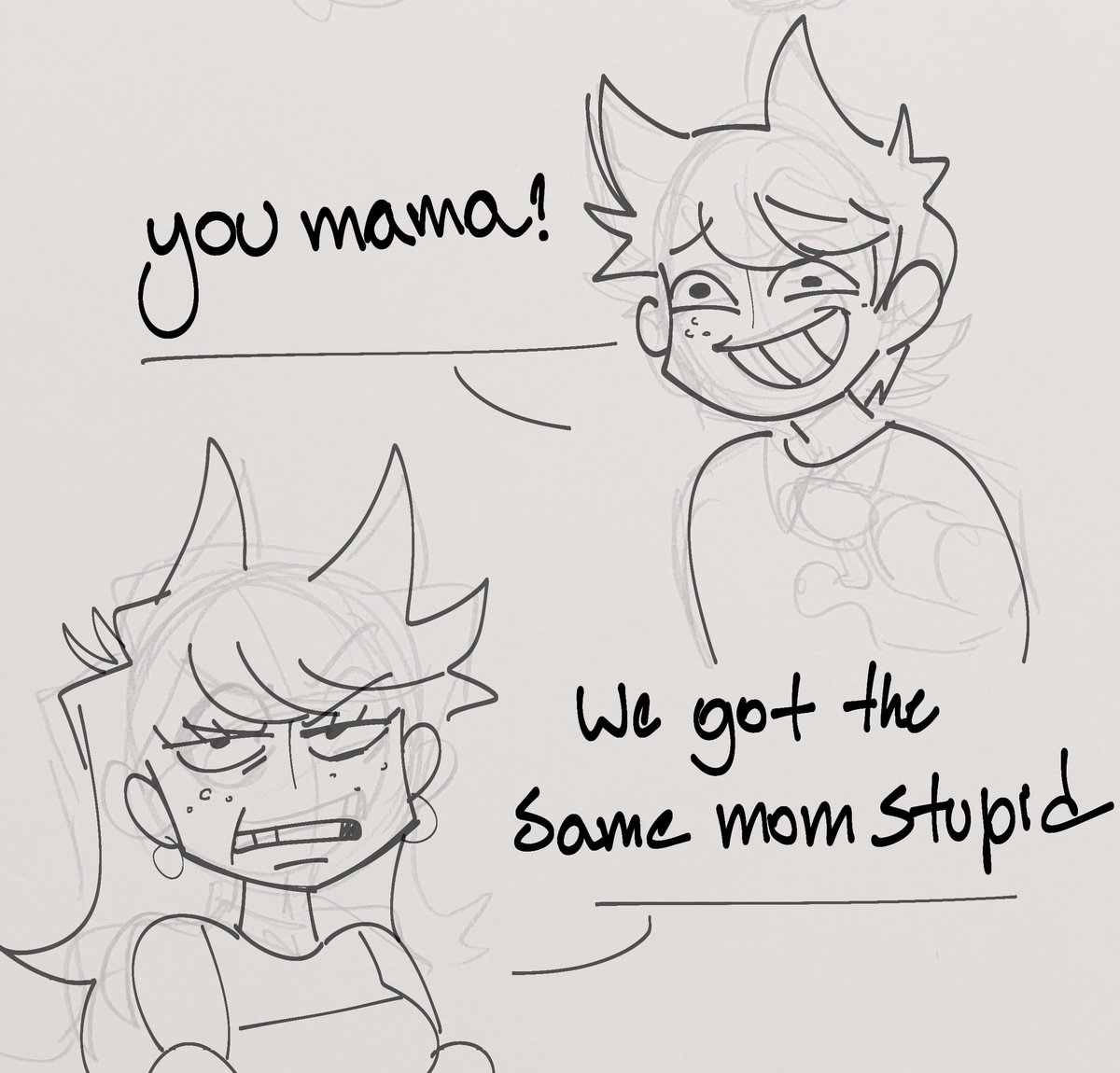 Little2sweet4U's tweet photo. #eddsworld  #sweetworld twin au https://t.co/ou172iLV9I