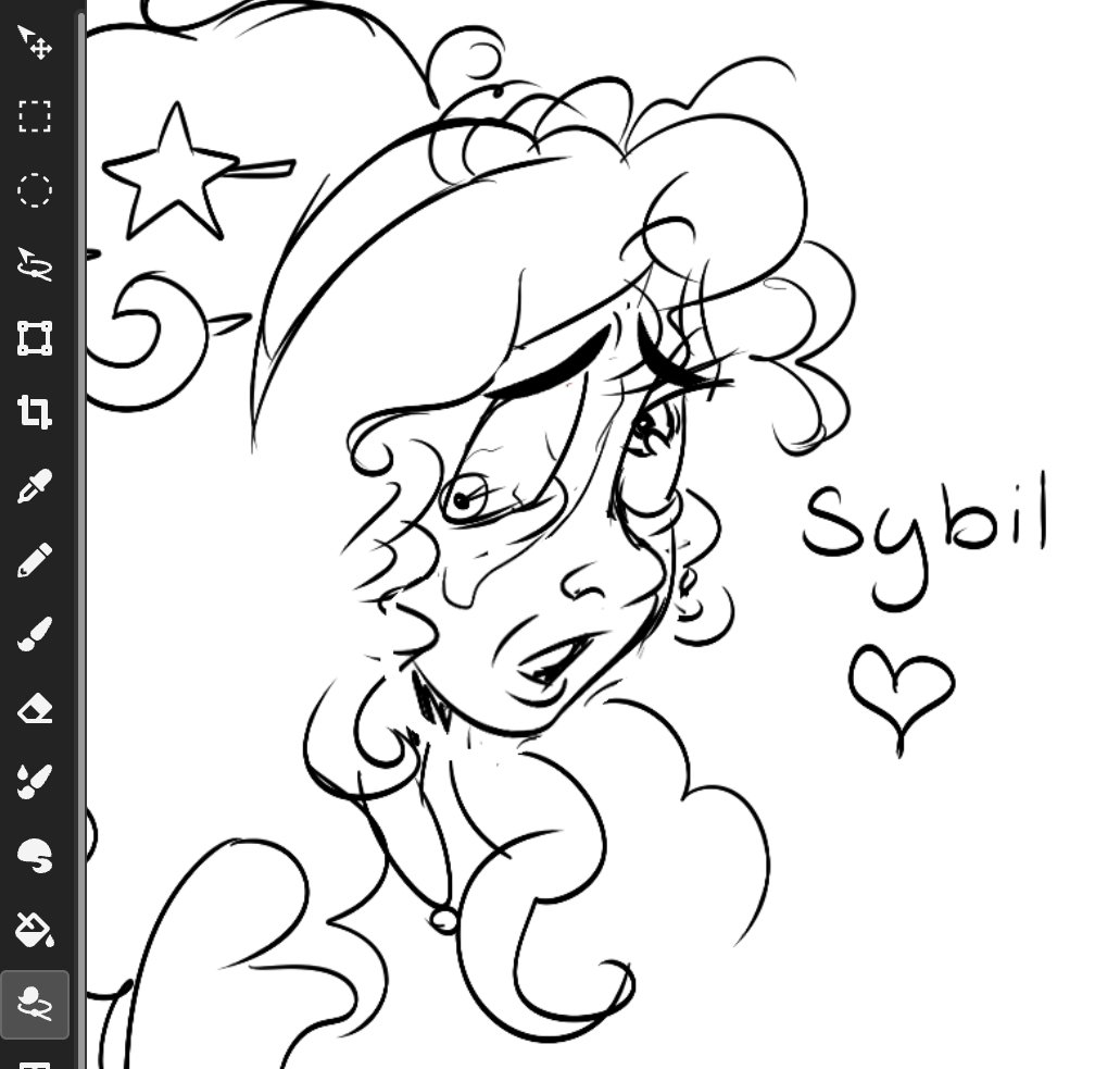 RandomlyF0Z0's tweet photo. I feel look outside death gripping me again.. here's a little sybil doodle. I MISSED MY DAUGHTER. #Lookoutside #lookoutsidefanart https://t.co/4fIAOVPmFH