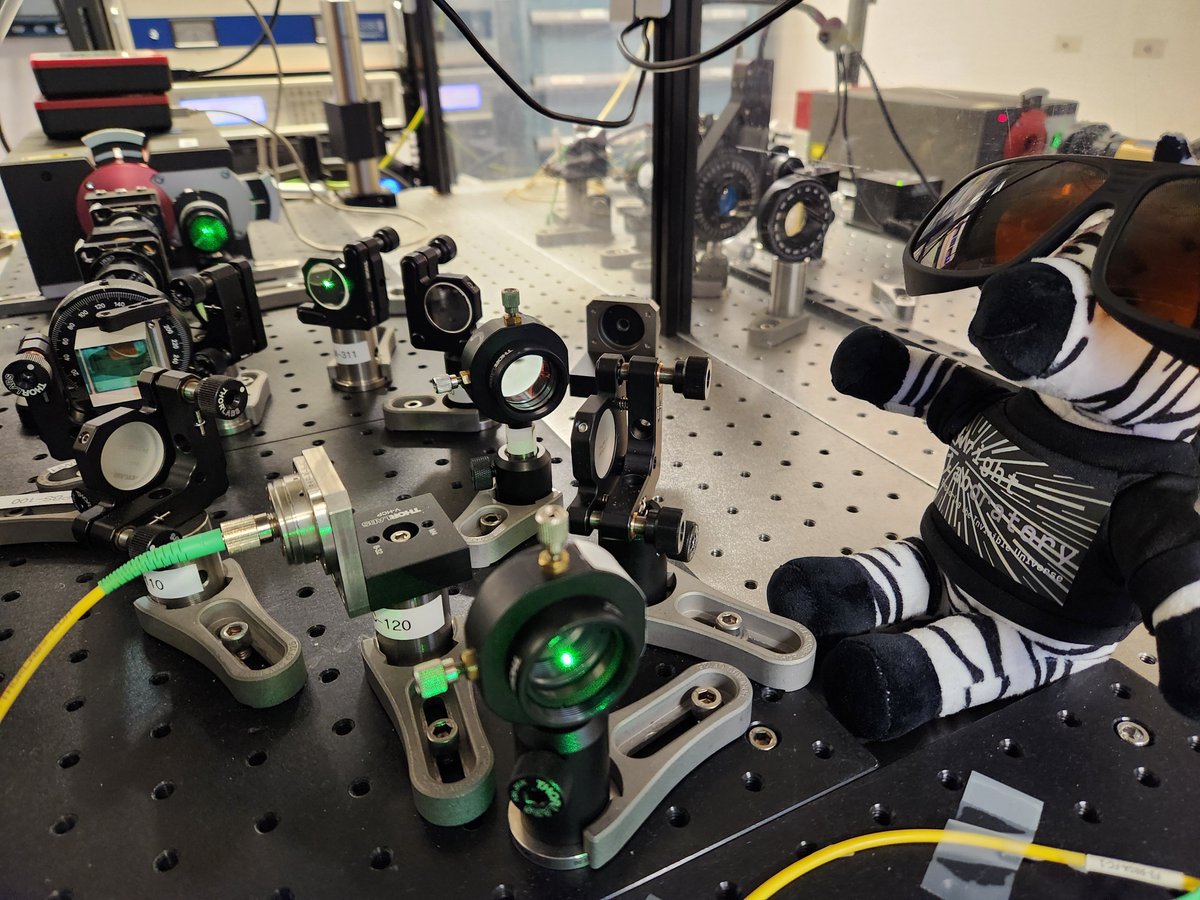 yalewrightlab's tweet photo. The #yalewrightlab zebra saw a lot of #quantum science being used at the lab! Experiments pictured include: LEVISPHERE, HAYSTAC, @SimonsObs and MAST-QG. See these & more of our quantum experiments at https://t.co/oRU6cwdbau
@YalePhysicsDept @WorldQuantumDay @CTquantum @Yale_QI https://t.co/5VKGAWPeZV
