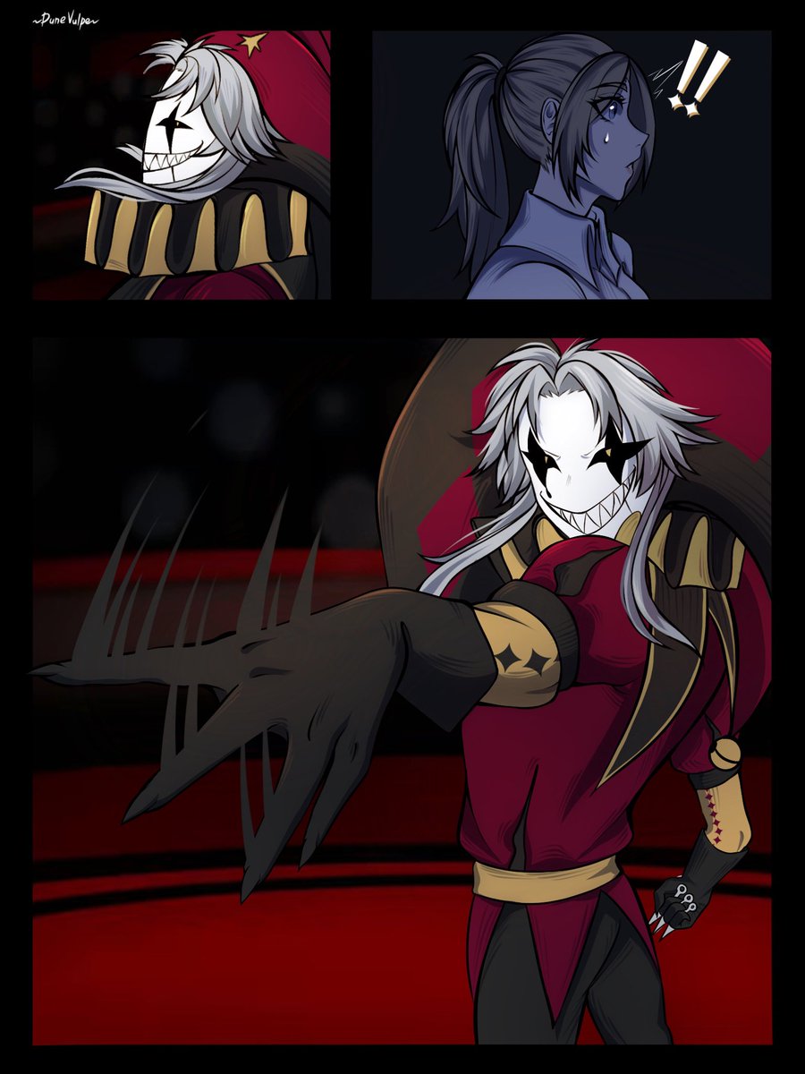 DuneVulpe's tweet image. “Pierrot's performance” (4/11)
#tfc #thefreakcircus #pierrot