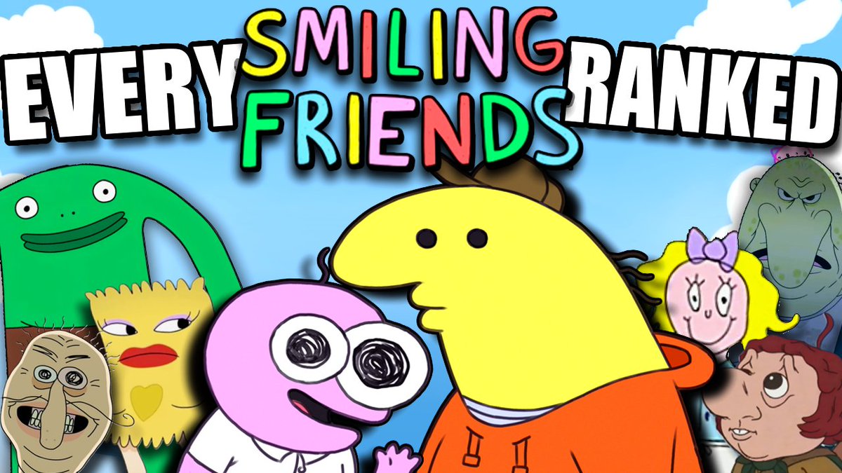M3owYT's tweet photo. As a final goodbye and thank you to my favourite cartoon, I Ranked EVERY episode of Smiling Friends, Live Now!!!!
https://t.co/05DWZMorxY https://t.co/TBJ120vPLM