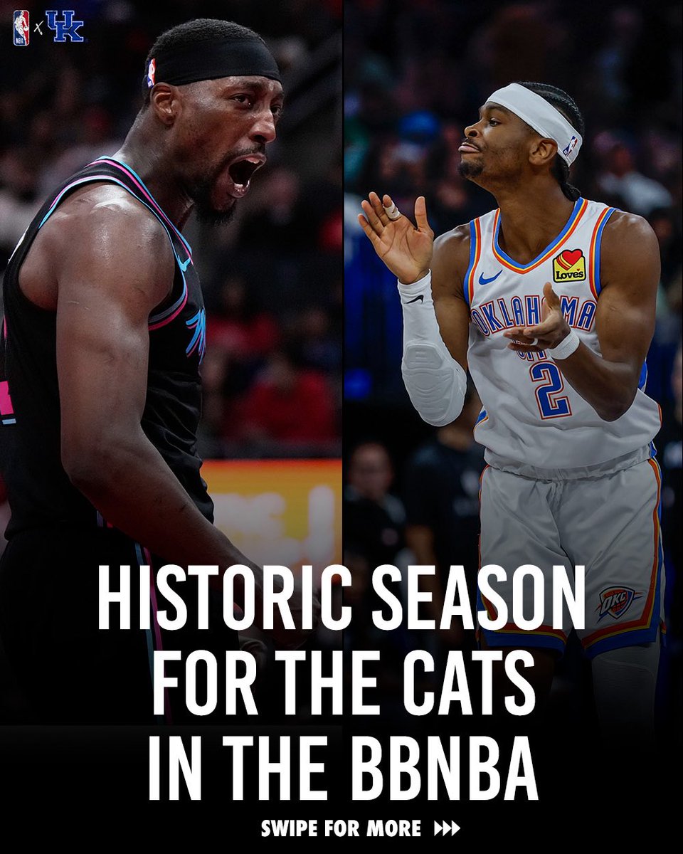 KentuckyMBB's tweet photo. The Cats tore up the #BBNBA this season 😼

A thread ⤵️ https://t.co/2UAoTg12oR