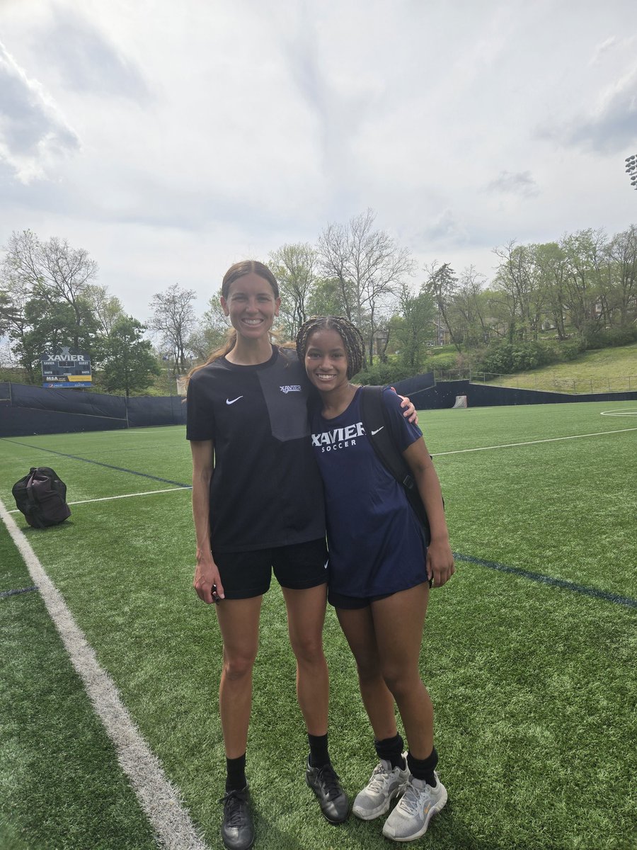 NCash79484's tweet photo. Had a great time at @XavierWSOC  ID Camp. https://t.co/Qxh43Qf3PX