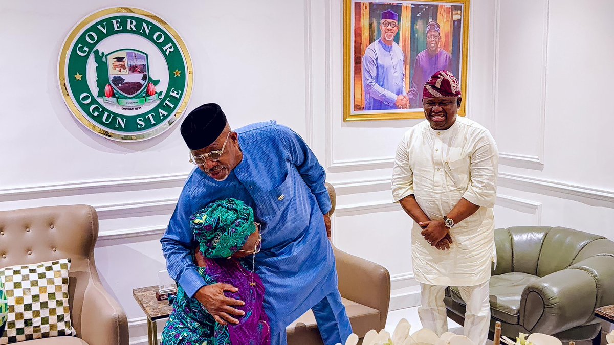 DapoAbiodunCON's tweet photo. In reaching this consensus, we secured the understanding and support of leading aspirants from Ogun West, including Hon. Gboyega Nasir Isiaka and Rt. Hon. Isiaq Abiodun Akinlade, who have demonstrated commendable unity and commitment to the collective interest of the district and the party. Together, we are determined to break the long-standing jinx and ensure that Ogun West produces the next governor of our dear state.