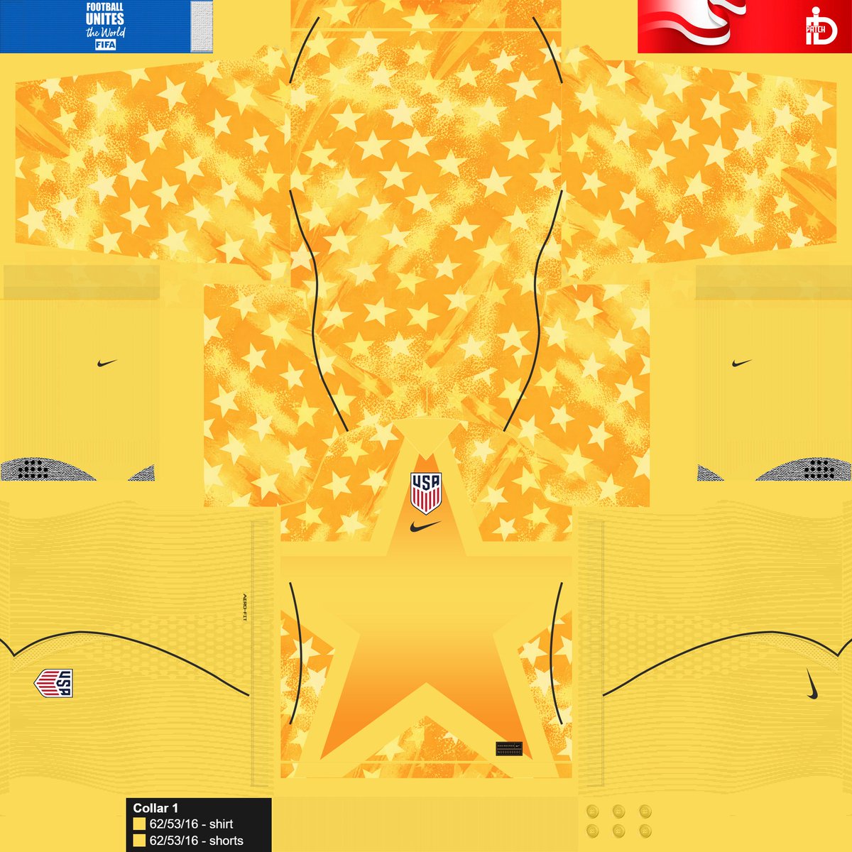 cicakepo's tweet image. #PES2021 Preview KITs Goalkeeper USA 2026 | CONCACAF #kitmaker #efootball