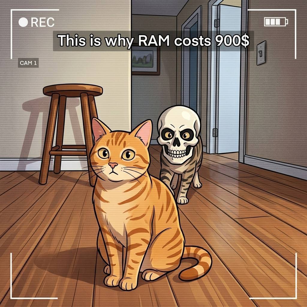 This is why RAM costs 900$ tweet media