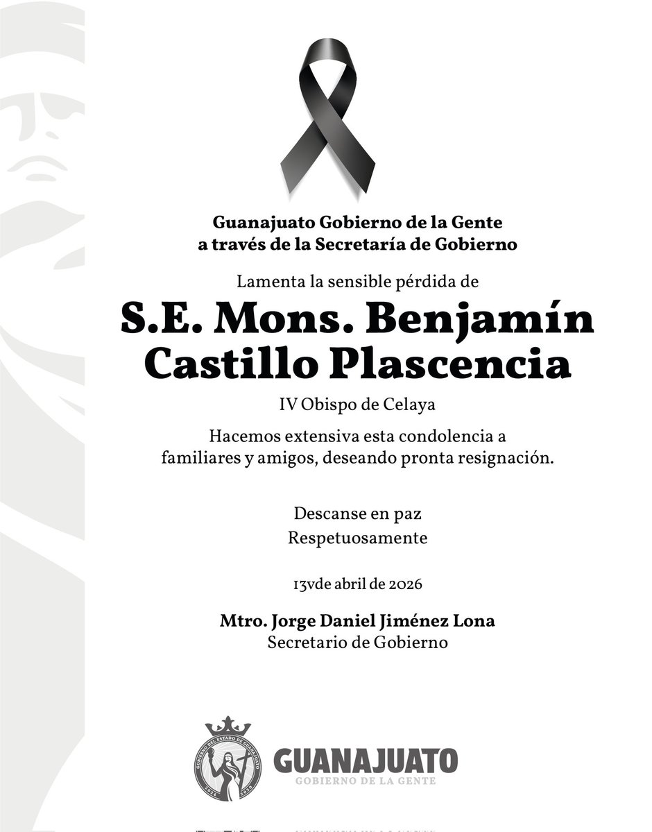 Secretaría de Gobierno de Guanajuato tweet media