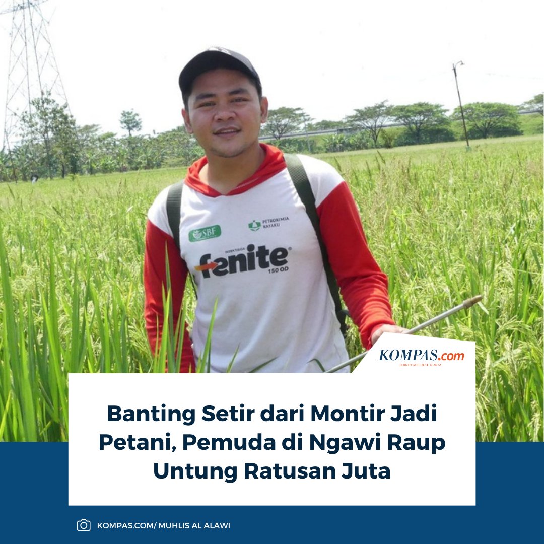 kompascom's tweet image. “Petani ini bukan pekerjaan yang kuno. Petani juga menjadi pekerjaan yang modern. Kalau sudah terjun dan tahu menjadi petani pasti enak dan seru,” ujar Arya

Baca selengkapnya: surabaya.kompas.com/read/2026/04/1…

~SN #petani #ngawi