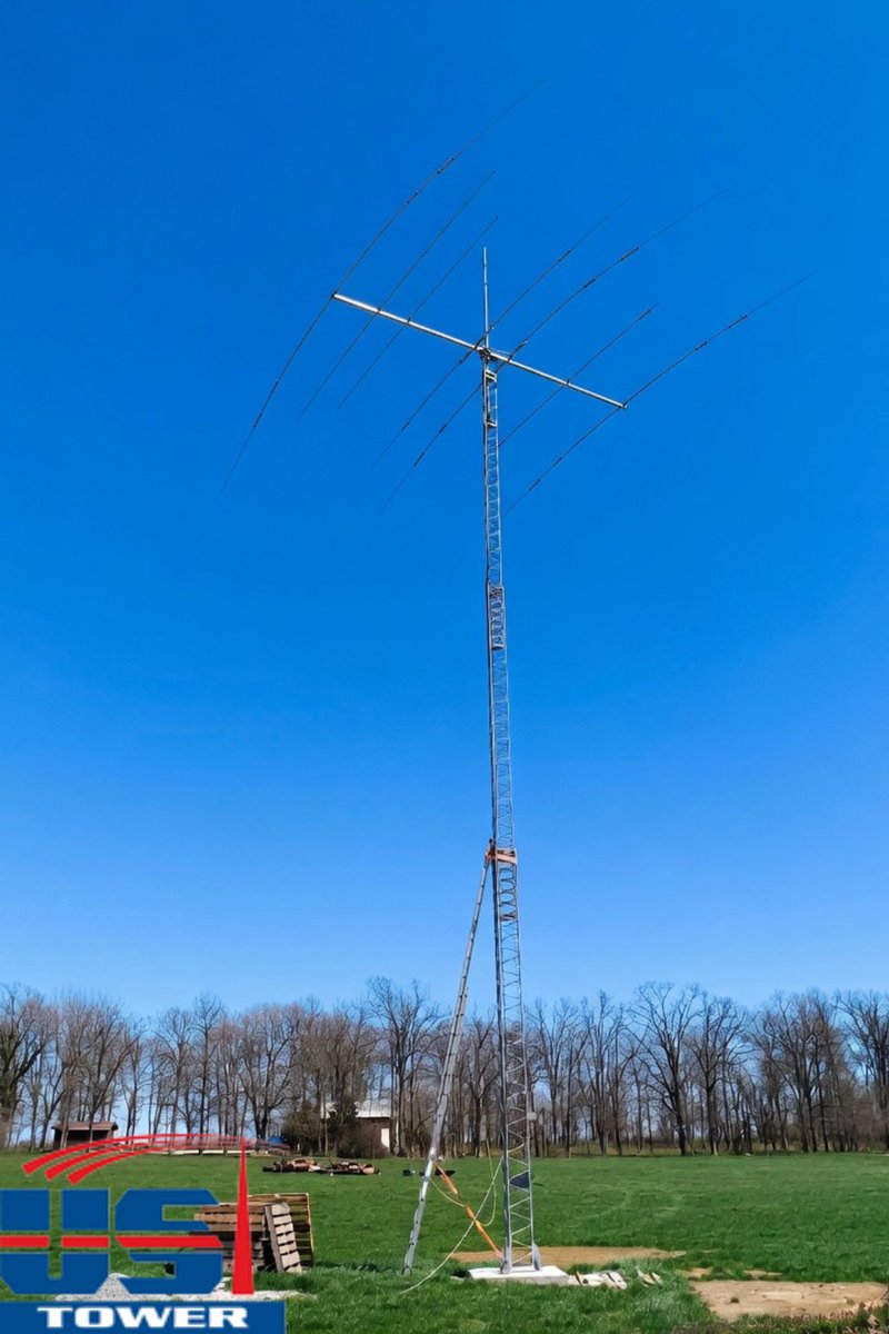 Ham_Radio_World's tweet image. US Tower TX-455 by WA0RVK 🔧

Built tough. Built to last.

The TX Series crank-up towers from US Tower are designed to rival—and often outperform—other heavy-duty towers. With 21-foot sections and a 4-foot overlap, you get extra strength, stability, and peace of mind.

✔️ Smooth