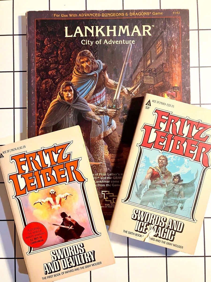 OriginalGrogna1's tweet image. Lankhmar was the primary campaign setting for my gaming group in high school.
The sewers and underbelly of the city became our dungeons and our days were filled with factions wars and political intrigue.
A perfect mix of good laughs and intense encounters!
#dnd #lankhmar #ttrpg