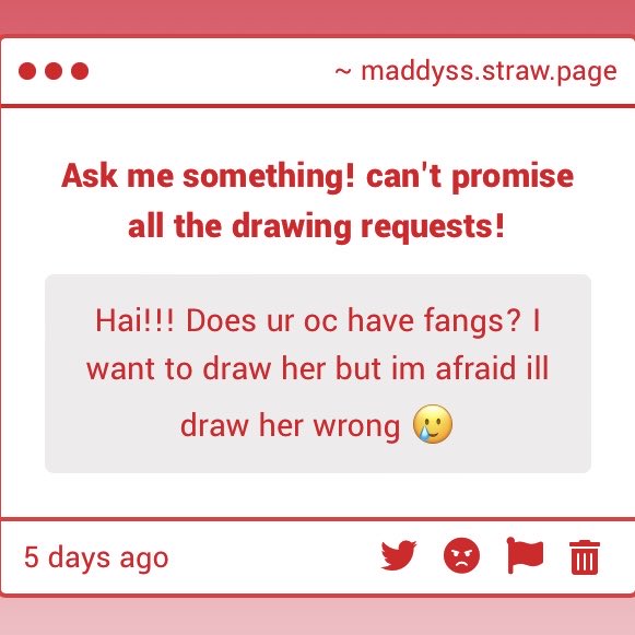 MaddyMsy's tweet image. She does! Her teeth are lowkey fucked up tho 😭 they are chipped and sharp and uneven but kohaku doesn’t really care that much as long as she can eat delicious food lol