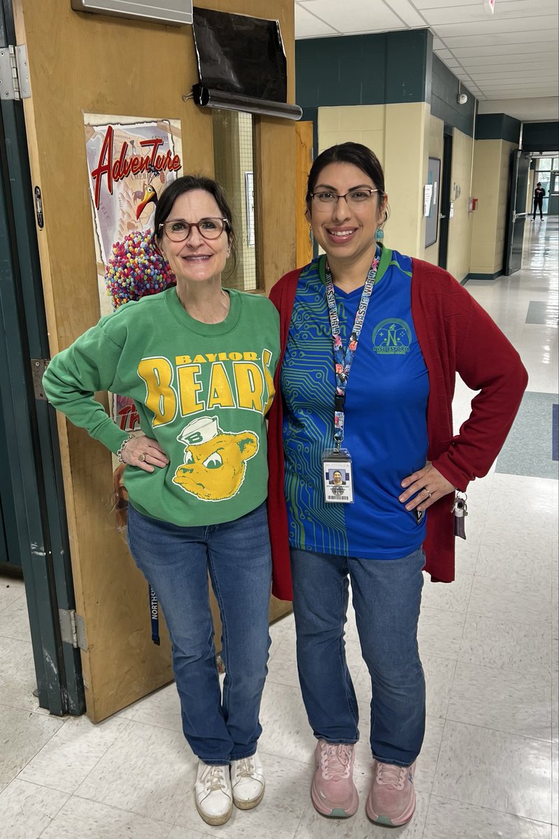 Congratulations to the Skyhawk of the Week, Ms. Treviño 📖 #SkyhawkPride 💙💚  <a href="/NISDStinson/">Stinson MS NISD</a> 🏫#WhatABlessing 🙏🏼#NorthsideUnstoppable 💪🏼#Thirty_Two_rrific_Years 
🥉🥈#TeachYourHeartOut ❤️ #VHawks 🪽 #imsogladwehadthistimetogether👂🏼#mimiandcompany 💋