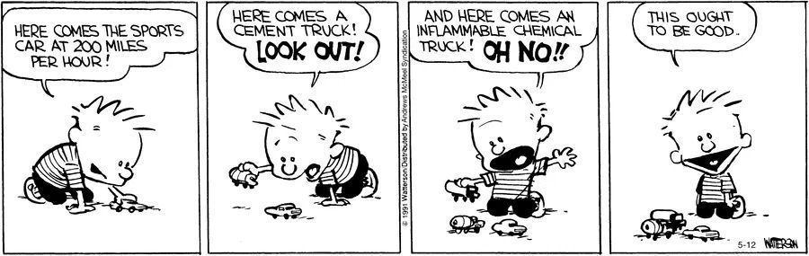 Calvin and Hobbes Fan Account tweet media