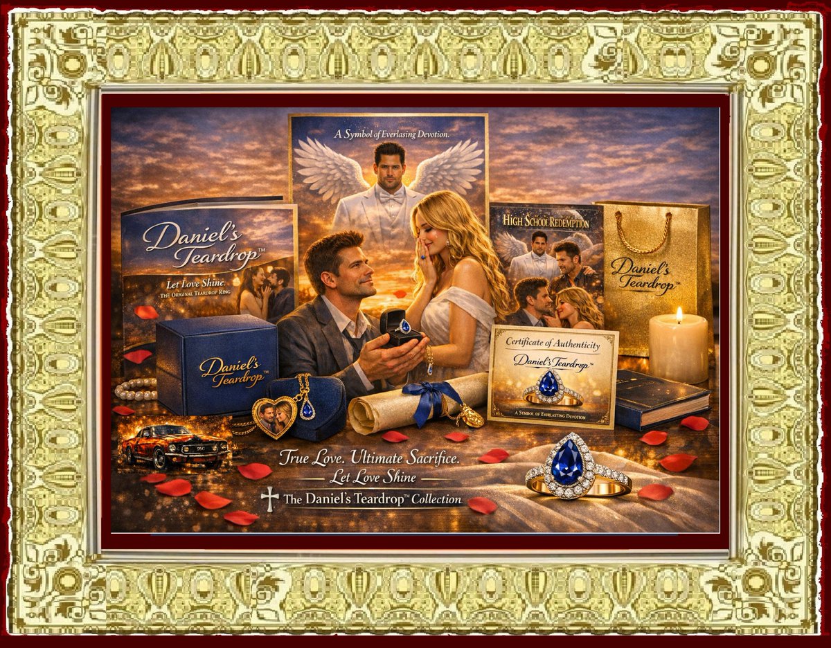 StephKSharp's tweet photo. Daniel’s Teardrop™ and its 'Potential' Value as a true  'Marketable' Product - Post Production &amp; Distribution of the Script 'High School Redemption'. 
 
Daniel’s Teardrop™ — A Symbol of True Love and Sacrifice 

**Please Click Below for Further Details:
https://t.co/EM9yGXIlhV https://t.co/cEM9Ba2Q0V