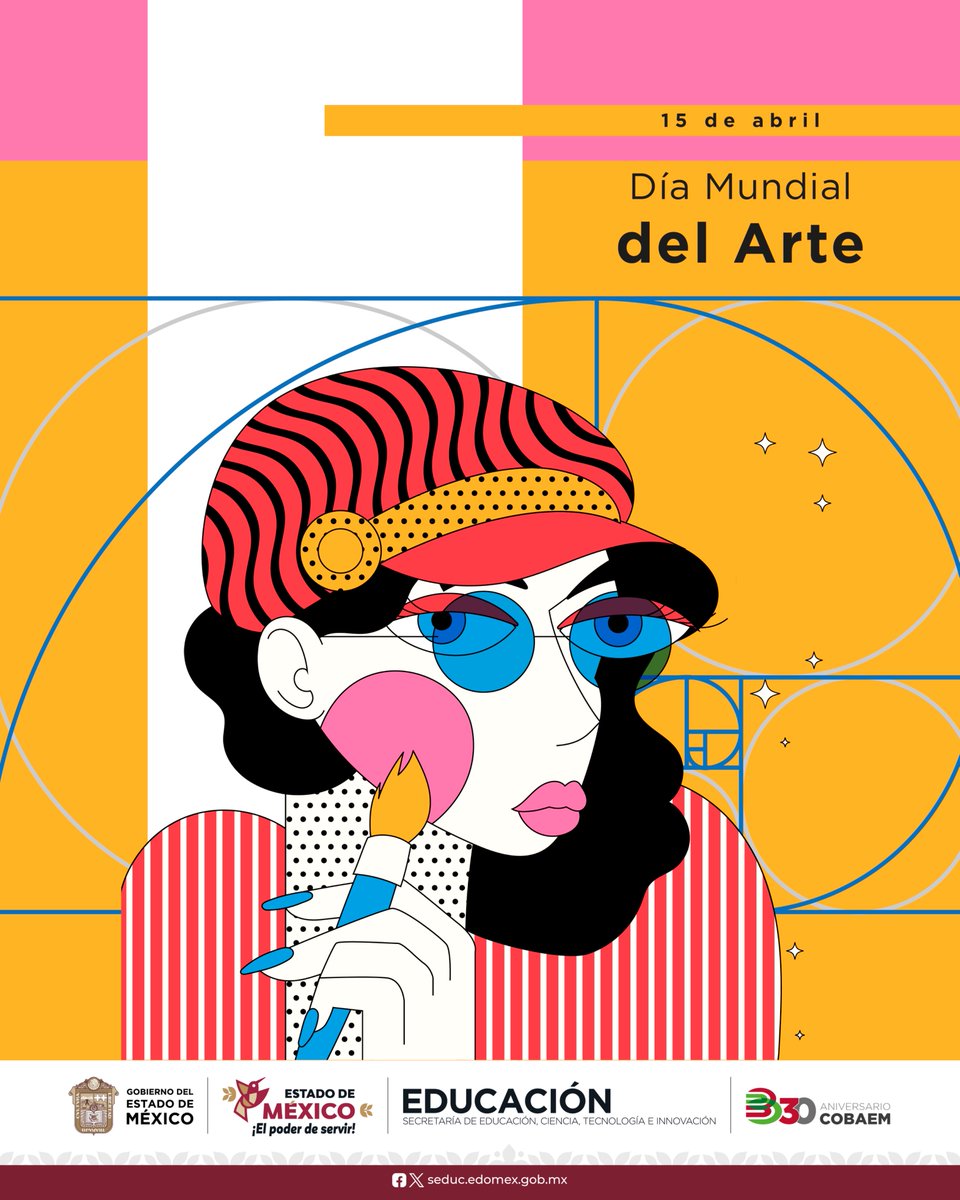 COBAEMex's tweet photo. El arte no solo se observa… se siente, se vive y se comparte. 🎭🎨

Celebramos la creatividad que transforma ideas en colores, emociones en música y pensamientos en expresión.
Que nunca falten los espacios para imaginar, crear y expresarnos libremente. https://t.co/OchXDw6uwY