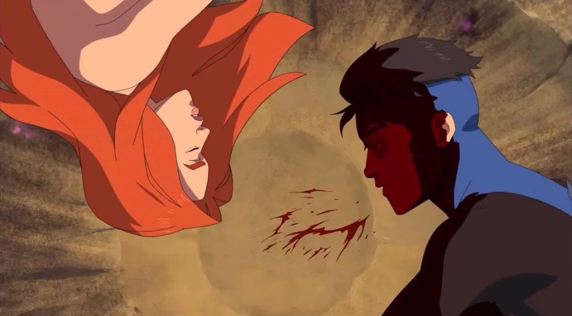 bretthandjob's tweet image. markeve season 3 redraw.. uhm hi twt #invincible #invincibleseason3 #invincibleseason4 #markgrayson #atomeve #samanthawilkins #markeve #artist #ibispaintx