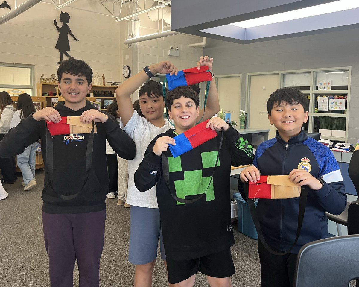 SLRuizSchool's tweet photo. Spreading the love of sewing! What a great day! @OriginalRoland @DPCDSBSchools https://t.co/rHgRD92t3W