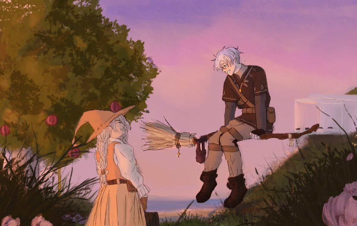 Confessions of path and wind chime crimes. 
#kaepix #mintmaiART #VcraftEnchanted